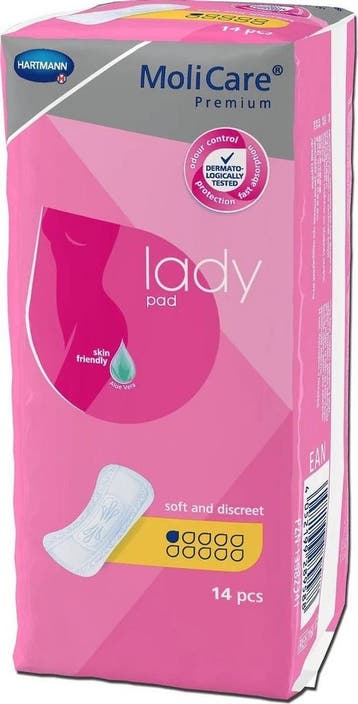 Molicare Premium Lady Pad 1 Druppel 181 ml Absorptie - 14, Verzenden, Nieuw