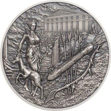 Cookeilanden. 10 Dollars 2020 Bow & Arrow, Artemis, 2 oz