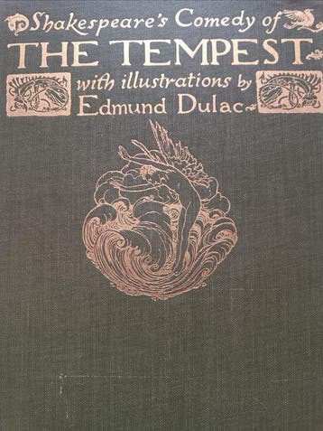 William Shakespeare/Edmund Dulac - The Tempest - 1908