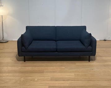 Nieuwstaat Bolia Scandinavia 2.5-Zits Bank Denim, 150 tot 200 cm, Tweepersoons, 75 tot 100 cm, Ophalen of Verzenden