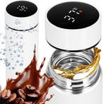 Thermosfles - Thermoskan - LCD- Display - 500 ML - RVS, Ophalen of Verzenden