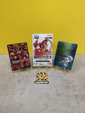 One Piece - 3 Verzegelde kaart - Monkey D. Luffy Lotto 3, Nieuw