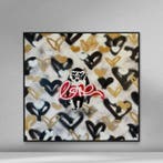 FreeSpeech (XX) - GOLD APE - XL - Banksy Street Art