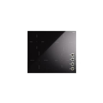 ILVE Nostalgie Inbouw inductiekookplaat 60cm – HVI364N/BKC, Nieuw, Inbouw, Inductie, 4 kookzones