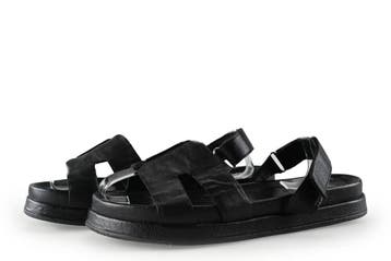 Nelson Slippers in maat 38 Zwart, Kleding | Dames, Schoenen, Slippers, Verzenden, Zwart, Zo goed als nieuw