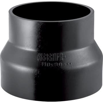 Geberit PE verloopstuk centr-125 x 63 mm, Doe-het-zelf en Verbouw, Buizen en Afvoer, Verzenden, Nieuw