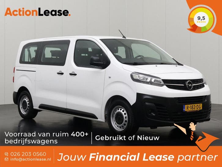 Opel Vivaro Combi Personenbus  2021 Diesel Handgeschakeld, Auto's, Zwart, Wit, Nieuw, Te koop