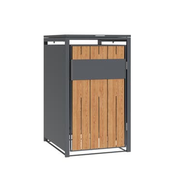Afvalcontainer ombouw | Antraciet | 68x80x116cm | A-kwali..., Ophalen of Verzenden, Nieuw, Metaal, Containerberging