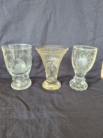 Pot (3) - Glas, Antiek en Kunst