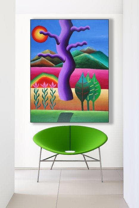 B. Morah - Bosque Ingrávido 85 XL, Antiek en Kunst, Kunst | Schilderijen | Modern