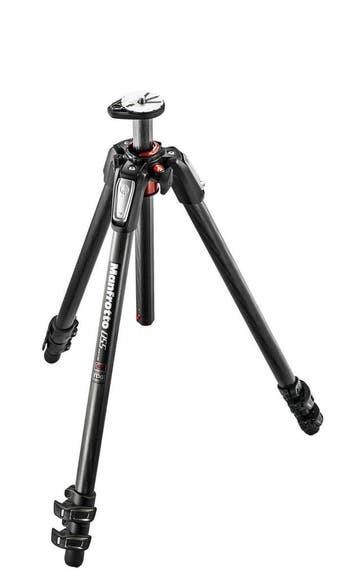 Manfrotto MT055CXPRO3 Carbon statief 3 secties, Nieuw, 150 tot 175 cm, Met balhoofd, Ophalen of Verzenden
