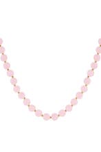Vintage vibe ketting - Roze, Sieraden, Tassen en Uiterlijk, Kettingen, Verzenden, Nieuw