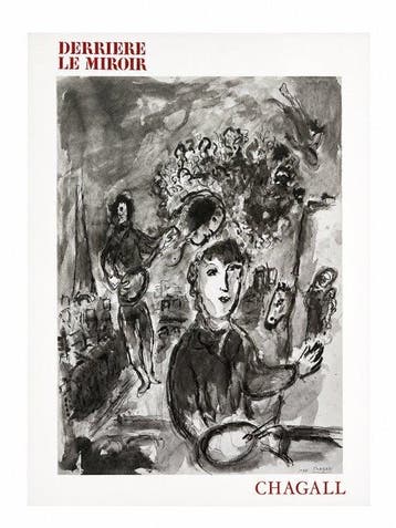 Marc Chagall (1887-1985) - Derrière le Miroir No. 225 –