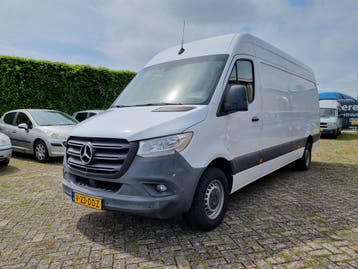 Zakelijke Lease |  Mercedes-Benz Sprinter 315 1.9 CDI L4H2, Stof, Gebruikt, Euro 6, Wit