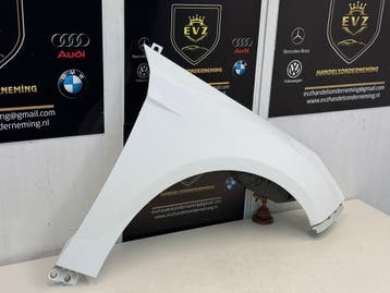 Ford Focus Station spatbord/voorscherm rechts bj.2014 wit, Gebruikt, Rechts, BMW, Spatbord