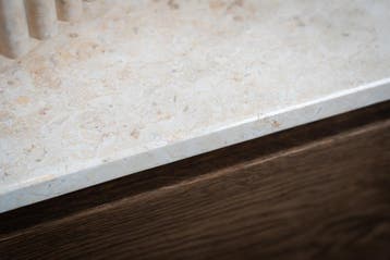 Afdekblad Loutro Marmer Glans Beige 140x200 cm, Ophalen of Verzenden, Nieuw, Overige typen