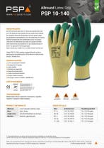 Werkhandschoenen PSP 10-140 Allround Latex Grip, Groen/Geel, Tuin en Terras, Heren, Nieuw, Ophalen of Verzenden, Handschoenen