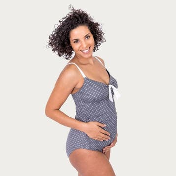 Petit Amour ZwangerschapsBadpak / PositieBadpak Antonie Grey, Verzenden, Nieuw