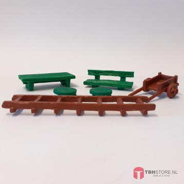 Smurfen 40030 Garden playset (Overige themas), Verzenden, Zo goed als nieuw