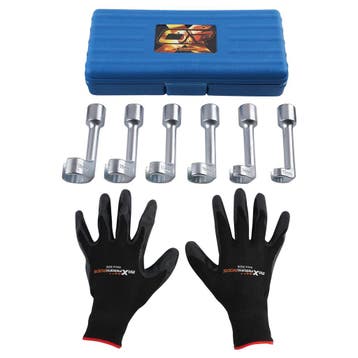 100mm Deep Diesel Socket Set 12-19mm geschikt voor BMW/Au..., Verzenden, Nieuw