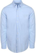 McGregor Overhemd Cotton Linen Lichtblauw maat M Heren, Verzenden, Nieuw, McGregor