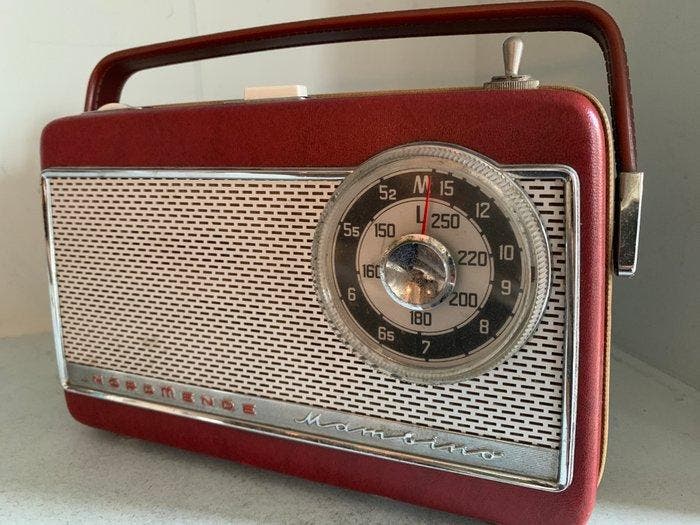 NORDMENDE 1960 - E06 Draagbare radio, Audio, Tv en Foto, Radio's