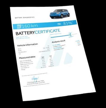 EV Batterij Check Elektrische Voertuig, Accu Degradatie Test, Apk-keuring