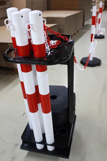 Karretje voor afzetpalen - Binnen & Buiten - KPS - TG, Verzenden