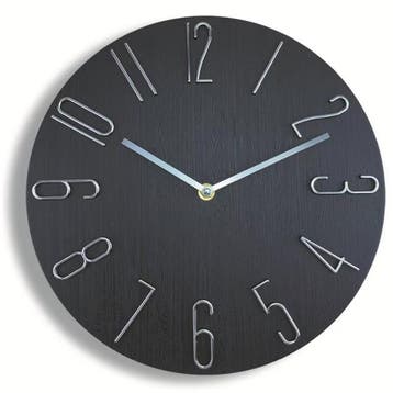 Scandinavische Wandklok 30 cm Moderne Stille Quartz Klok, Verzenden, Nieuw