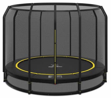 Ingraaf Trampoline Magic Circle Pro Black 305 cm met, Ophalen of Verzenden, Nieuw