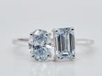 Zonder minimumprijs - Ring - 14 karaat Witgoud - 2.09ct. tw., Nieuw