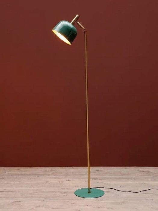 Staande lamp - Staal, Antiek en Kunst, Kunst | Designobjecten