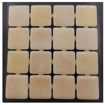 Mozaïek Ezarri MIX Collection 2.5x2.5 cm Glossy Beige Sand, Doe-het-zelf en Verbouw, Tegels, Ophalen of Verzenden, Nieuw