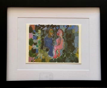 Georg Baselitz (1938) - Das Liebespaar