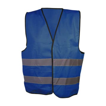 Hoofd BHV hesje blauw, Verzenden, Nieuw