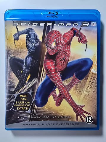 SPIDER-MAN 3 (BLURAY), Cd's en Dvd's, Blu-ray, Verzenden, Gebruikt