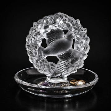 Lalique - René Lalique - Sieradendoos - mees - Kristal