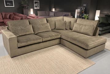 Hoekbank Leusden - hoekbanken, Nieuw, 150 cm of meer, Stof, 250 tot 300 cm