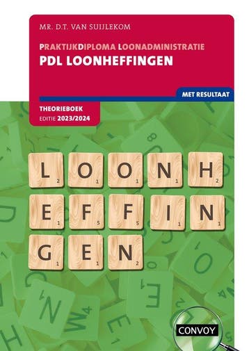 PDL Loonheffingen 2023/2024 Theorieboek 9789463173537, Verzenden, Zo goed als nieuw