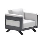 Garden Impressions Medellin loungestoel donker grijs -, Verzenden, Nieuw