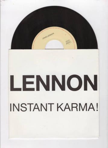 John Lennon – Instant Karma! / Oh My Love (1-7-Vinyl-Single, Ophalen of Verzenden, Nieuw in verpakking