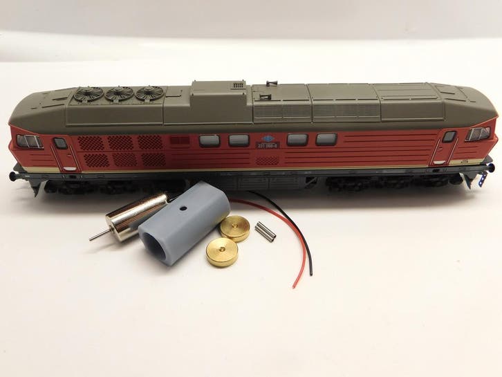 micromotor TP005F Piko TT BR 130, BR 131, BR 230, BR 231,, Hobby en Vrije tijd, Modeltreinen | Overige schalen, Gelijkstroom, Overige typen