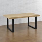 Stalen onderstel U tafelpoot set van 2 meubelpoot 90x72 cm z, Verzenden, Nieuw