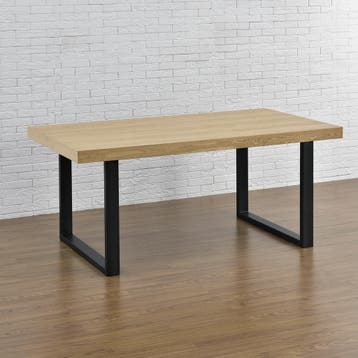 Stalen onderstel U tafelpoot set van 2 meubelpoot 90x72 cm z, Verzenden, Nieuw