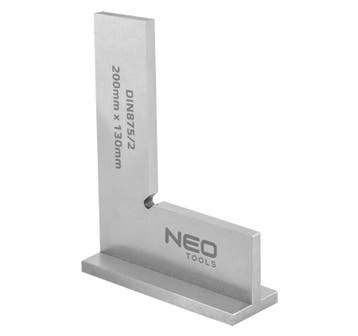 Winkelhaak met voet - DIN 875/2 - 200 x 130mm - Koolstofstaa, Ophalen of Verzenden, Nieuw