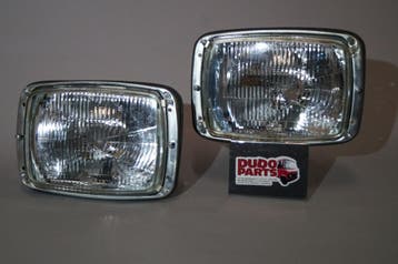 Koplampen Mercedes Dubbellucht Dudo Bus Camper 407 508 608, Auto-onderdelen, Verlichting, Ophalen of Verzenden, Nieuw, Oldtimer onderdelen