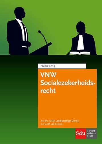 VNW Socialezekerheidsrecht 2019 9789012403979, Verzenden, Zo goed als nieuw
