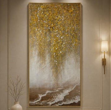 Leone Caravelli - Sunrise in Love (Large size 160 x 80 cm), Nieuw