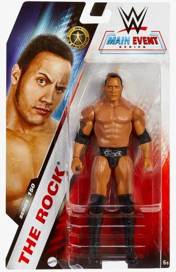 WWE Main Event Series The Rock (WWE Wrestling, Thema), Verzenden, Zo goed als nieuw
