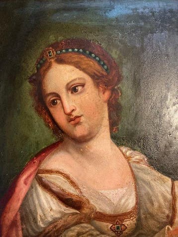 Franse school (XVIII) - Ritratto di Gentildonna